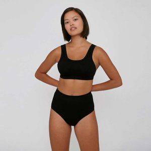 NWT Organic Basics Rib Flex Super High Rise Brief